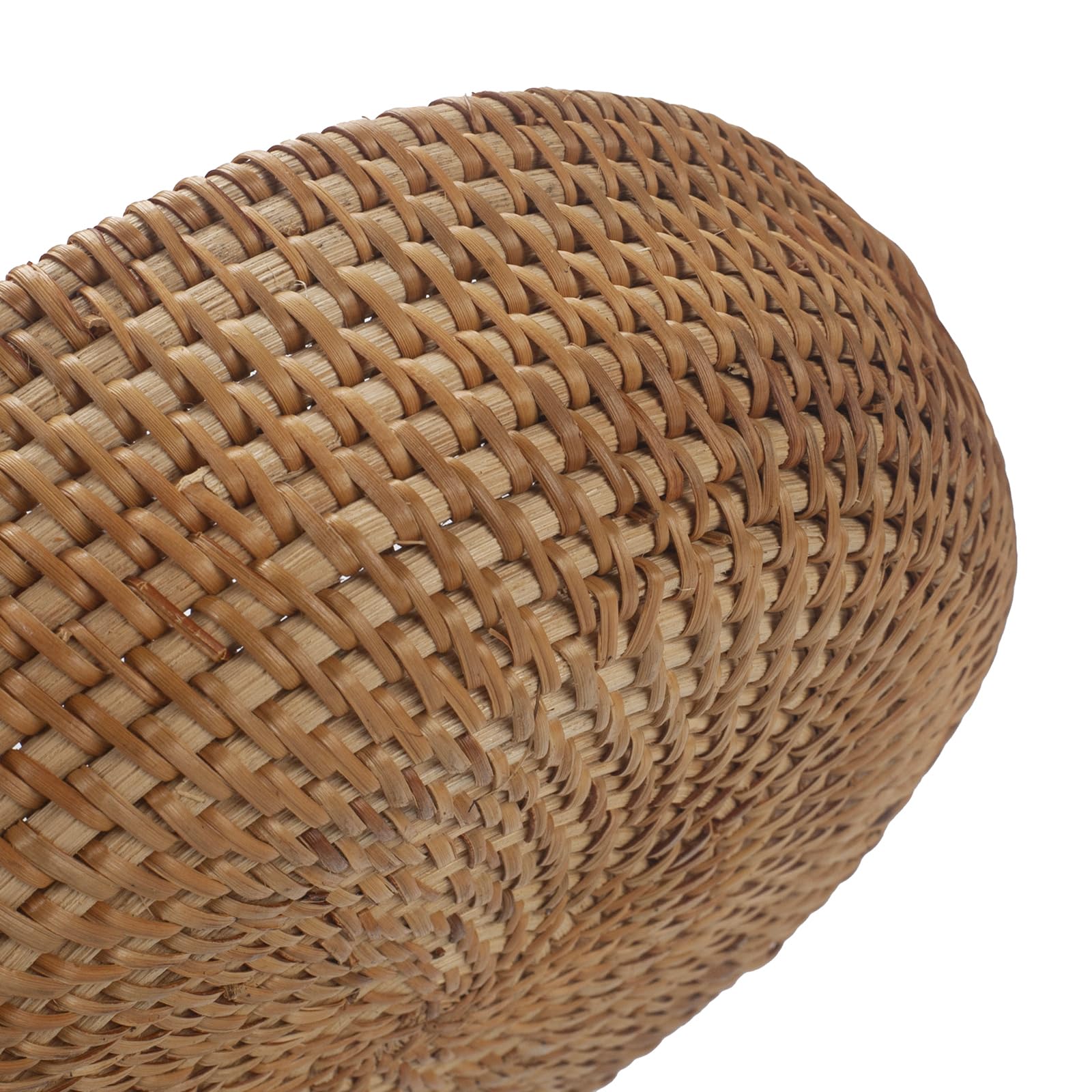 XIMISISE rattan storage basket for fruit organization on kitchen counter.