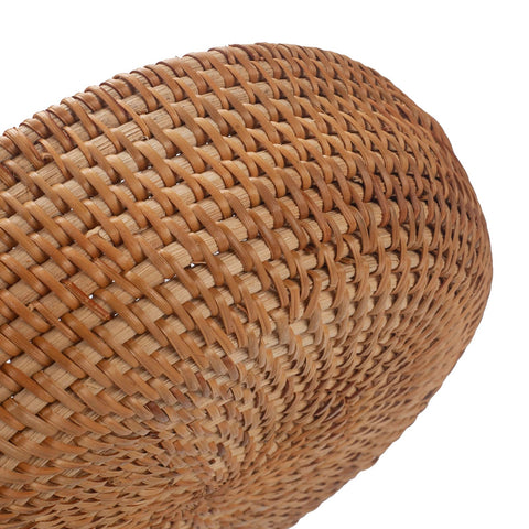 XIMISISE rattan storage basket for fruit organization on kitchen counter.
