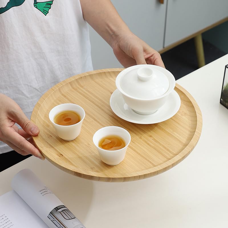 XIMISISE tray on coffee table keeps snacks organized and accessible