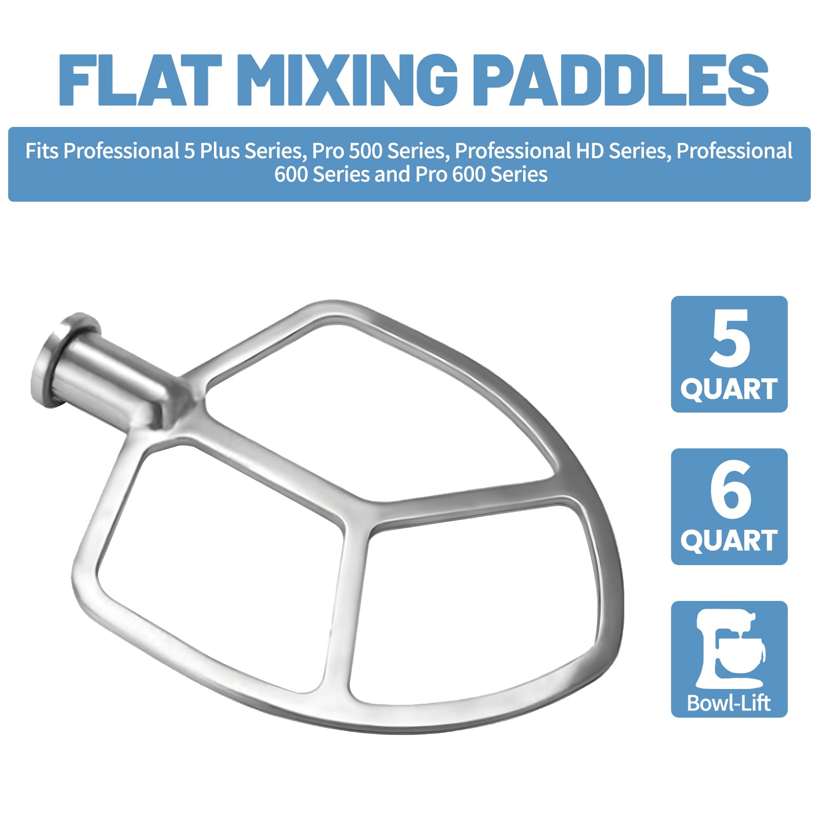 XINBOOGQ dishwasher safe paddle attachment for easy cleaning