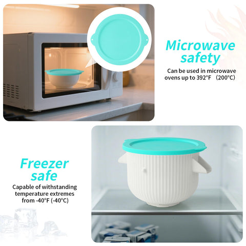 XINBOOGQ silicone lid in dishwasher for quick cleanup