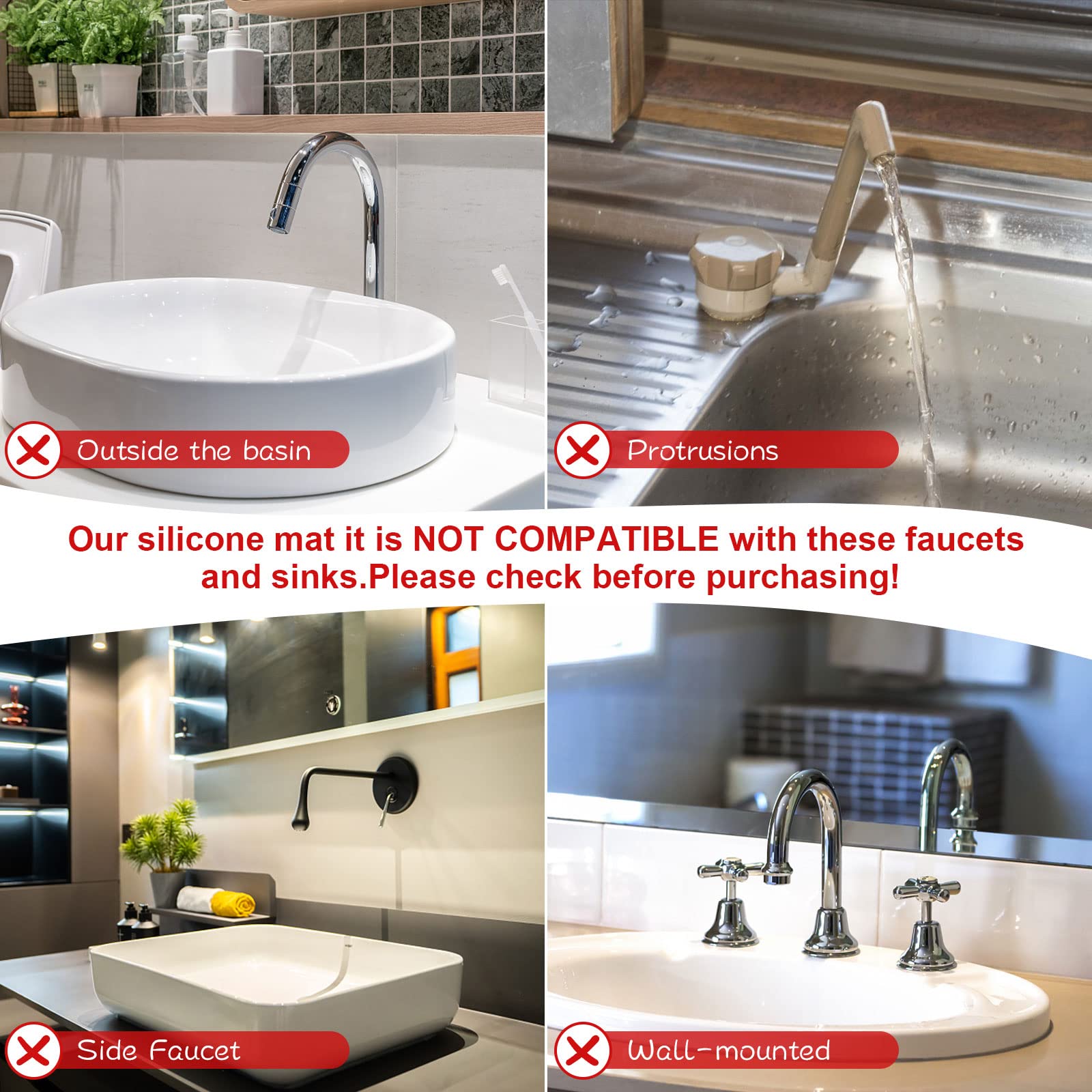 Xingruyu black silicone mat blends with modern kitchens.