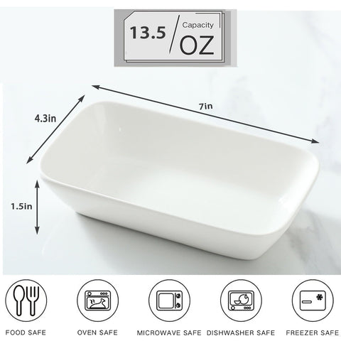 XINLTC ceramic rectangle closeup shows glossy glaze and durable finish