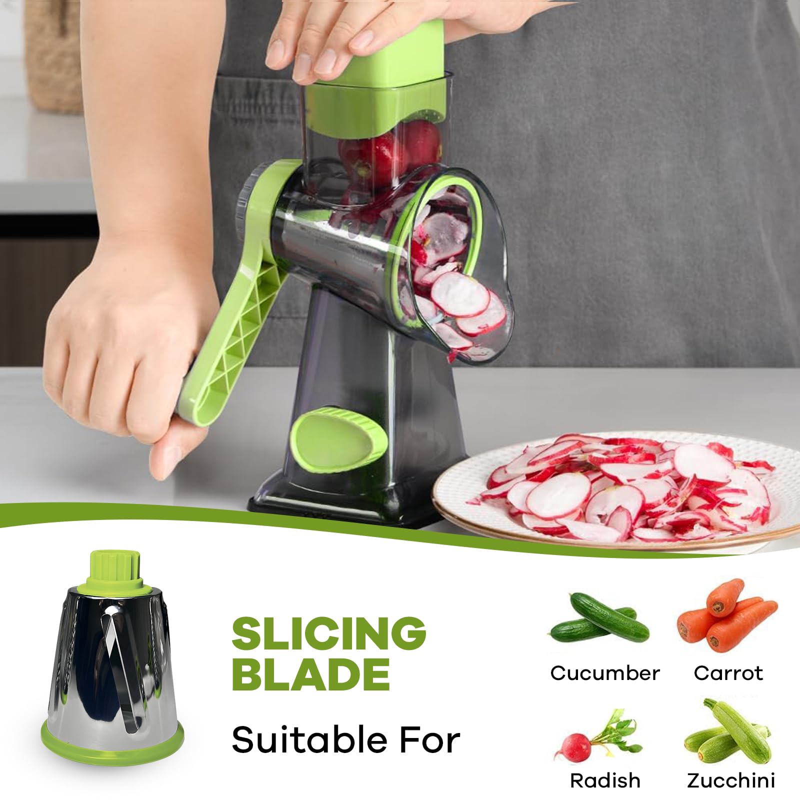 XinM kitchen tool saves time and space during meal prep.