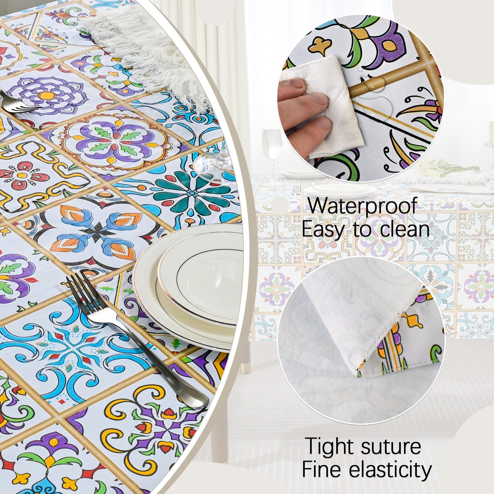 Xirggur heat-resistant vinyl resists heat from hot dishes.