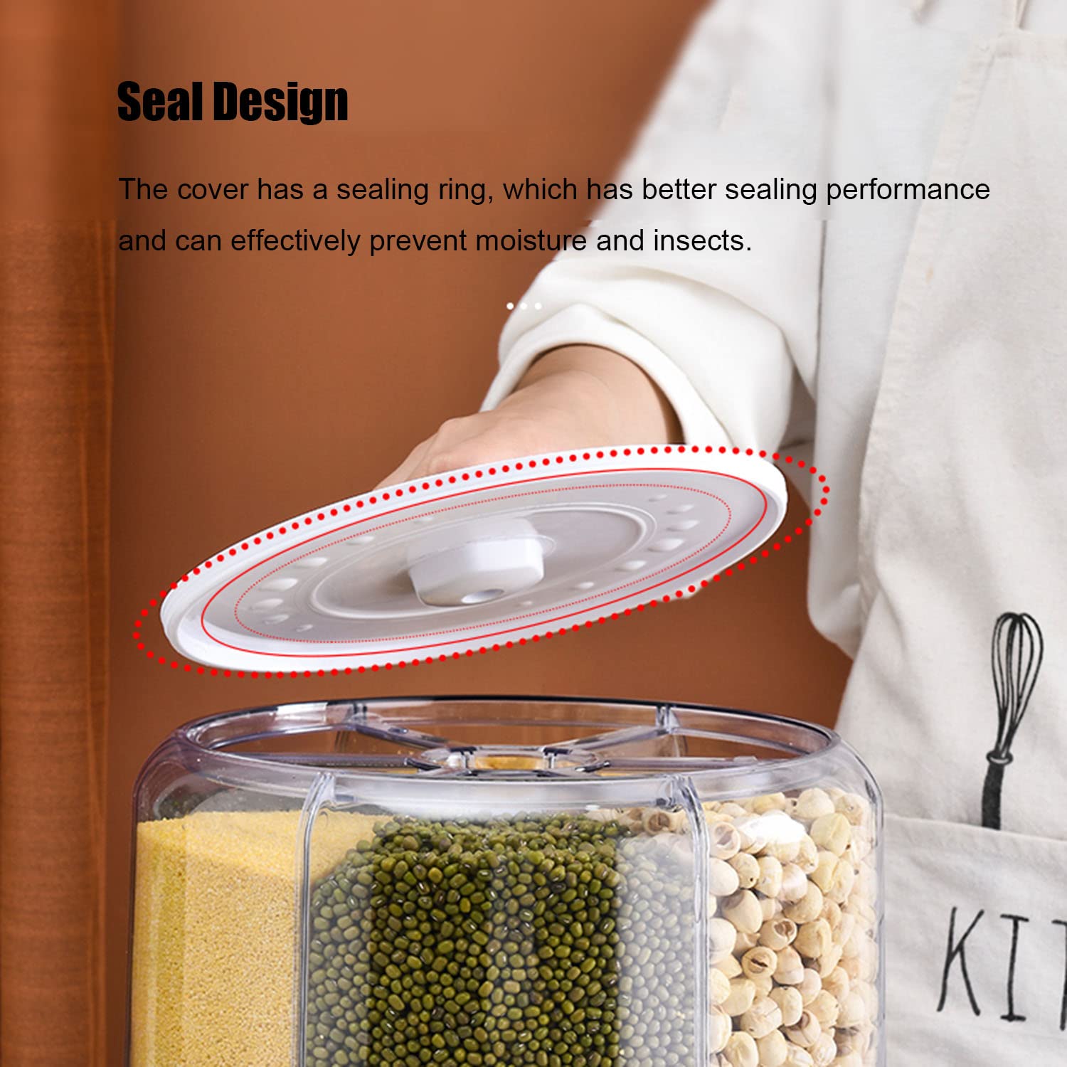 XIYAO large-hole design fits a range of grains