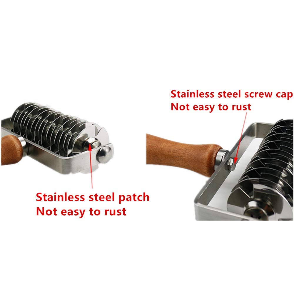 XIZHI wooden-handle design offers comfortable grip during rolling tasks