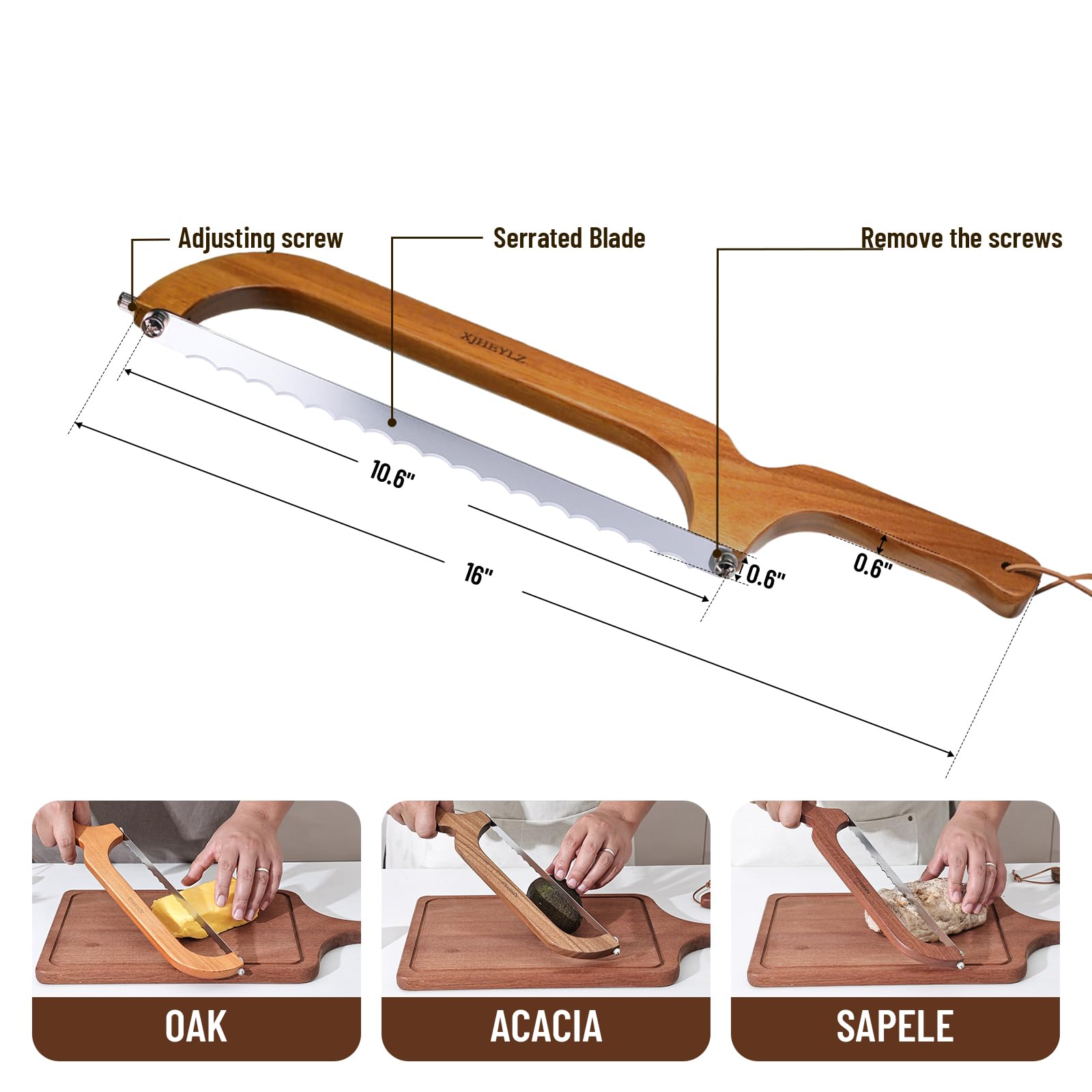 XJHEYLZ supports left- and right-handed use.