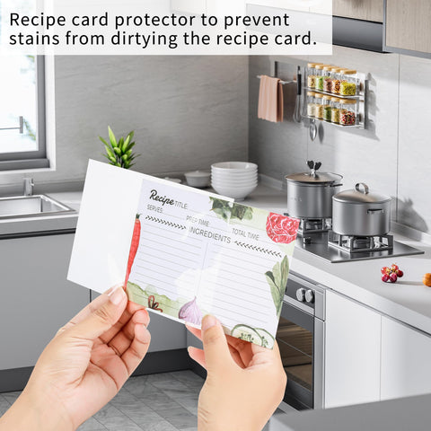 XKDOUS card protectors guard cards from spills and stains