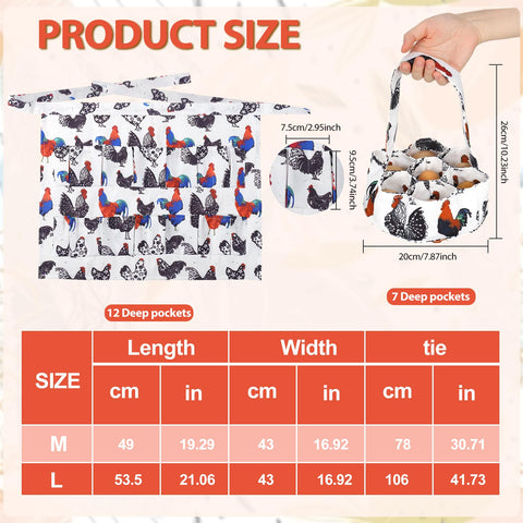XLSXEXCL basket with cushioned bottom protects eggs during transport.