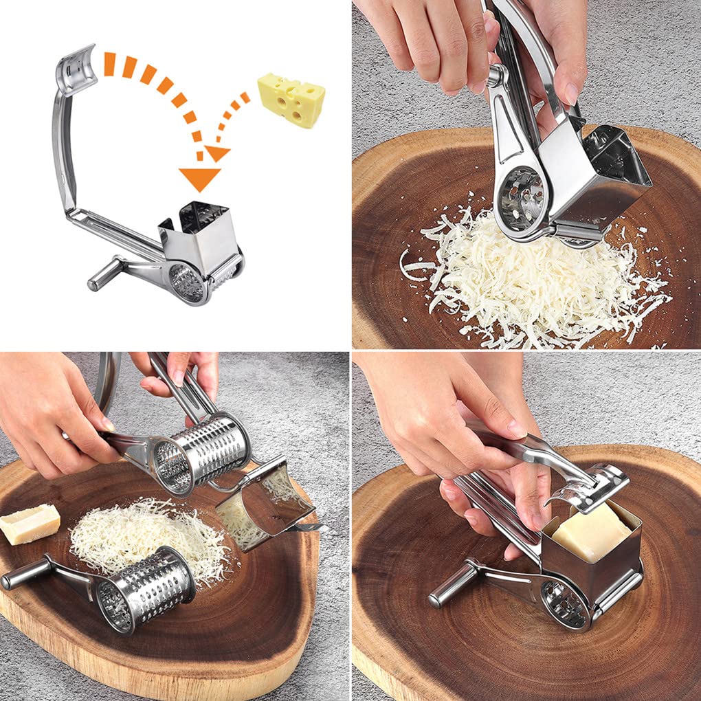 Xmipbs chocolate grating feature for fine dessert shavings.