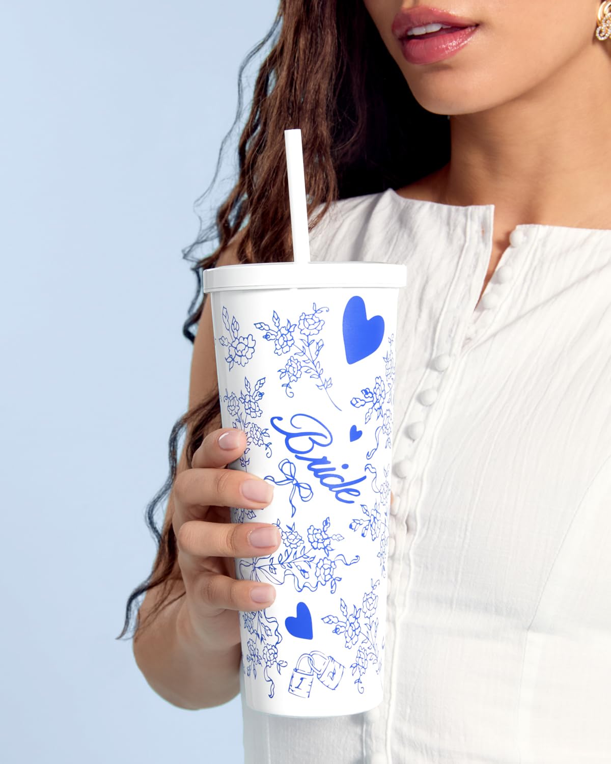xo Fetti 9-hour cold-hold tumbler keeping drinks icy for hours