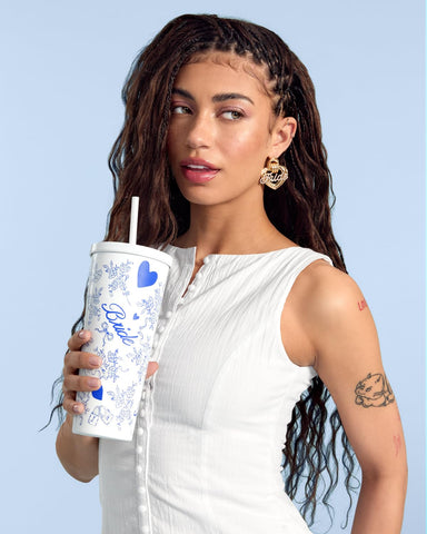 xo Fetti stainless steel insulation tumbler for lasting cold drinks