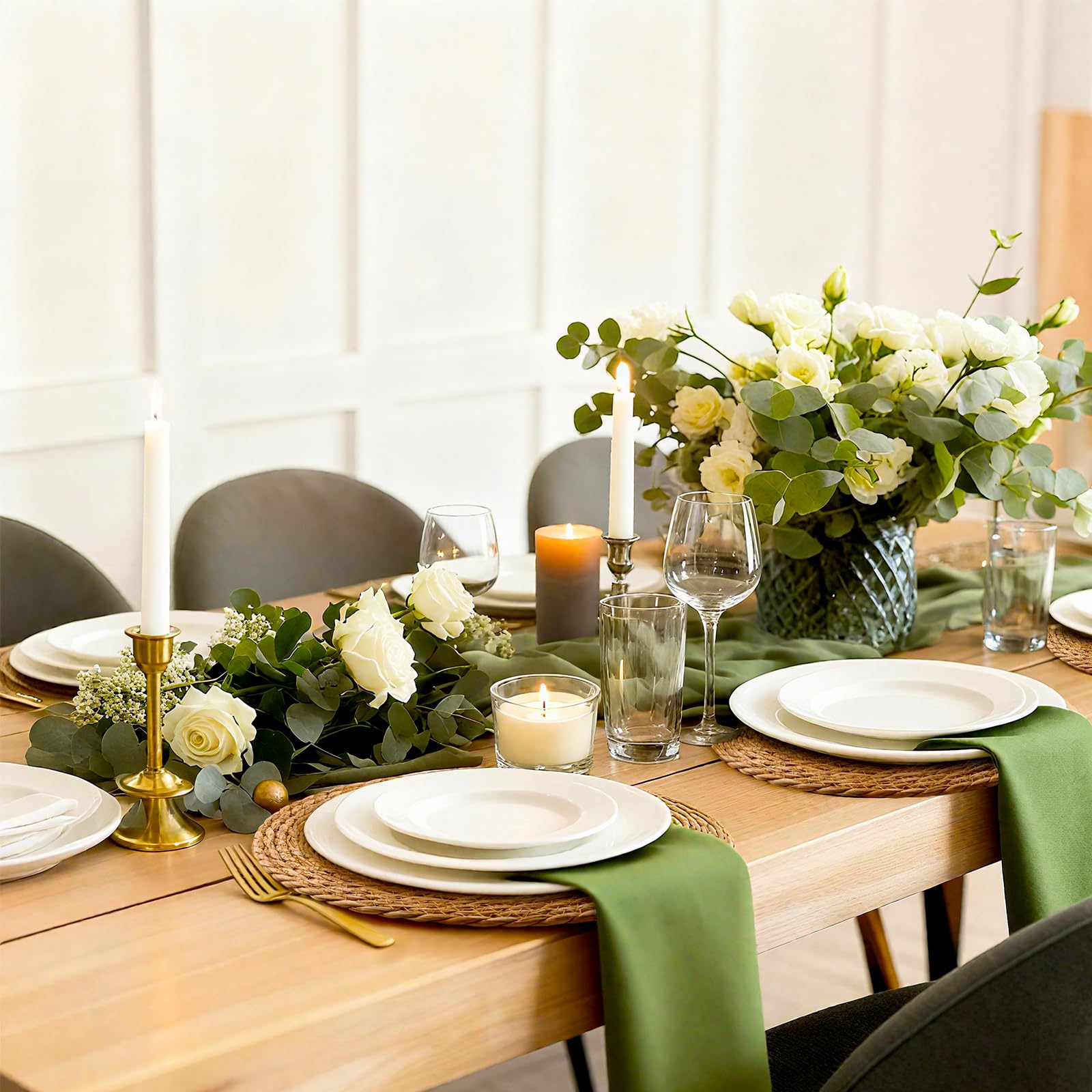XOHUYD easy-clean placemats wipe-clean surface after meals