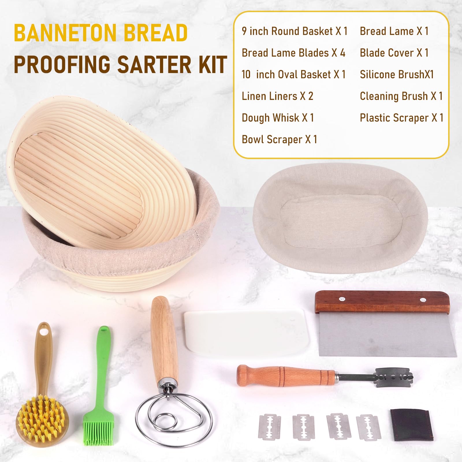 XOHUYD sourdough scraper aids cleanup and dough handling