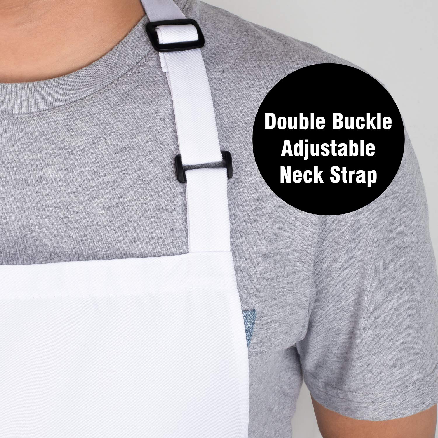 Xornis easy-care machine-washable cotton apron suited for busy kitchens