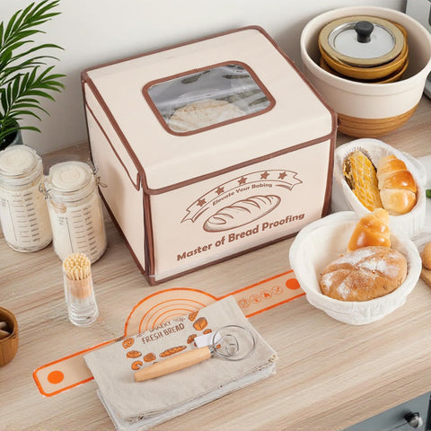 XPLI bread proofing box ideal for pizza dough and sourdough prep