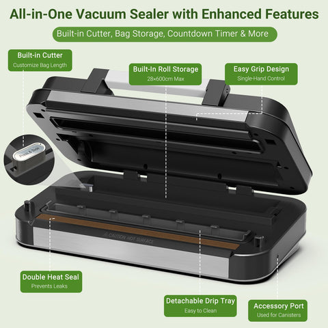 XQDCZR ergonomic easy-lock handle enables one-handed lid operation.