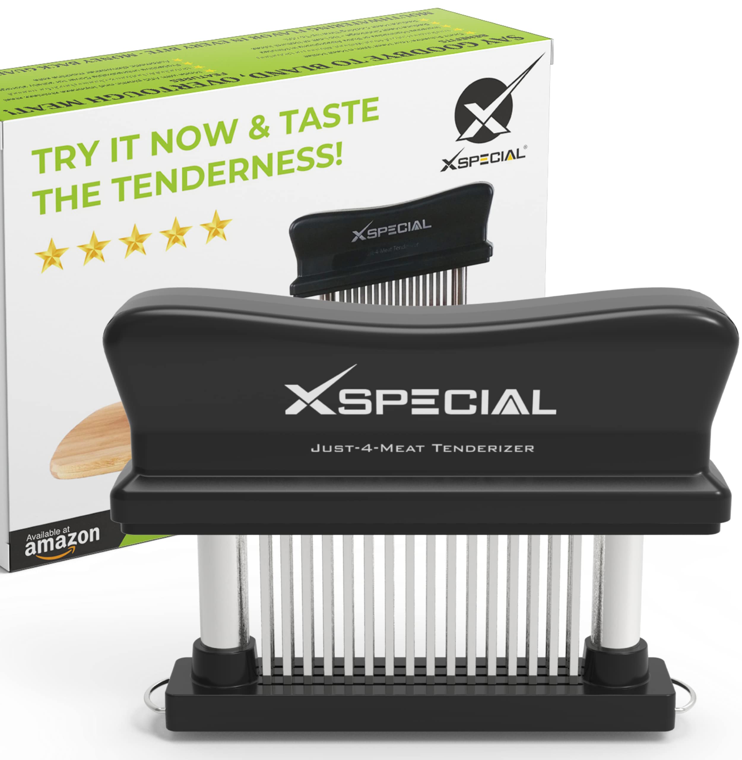 XSpecial tenderized meat may cook quicker while staying juicy and flavorful.