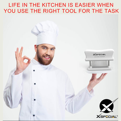 XSpecial stainless steel blades and durable plastic body for long-lasting performance.