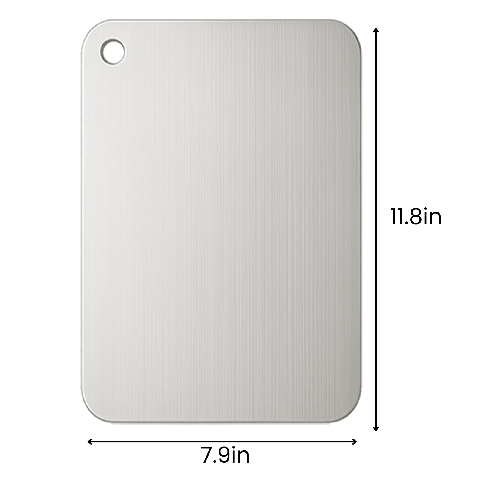 XTBSE Titanium Cutting Board easy-clean surface is dishwasher-safe for cleanup.