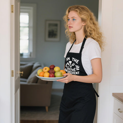 Xtilkmght apron features two front pockets for easy tool access.