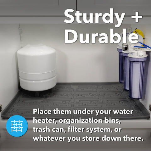 Xtreme Mats measures cabinet space to ensure the best fit before ordering.