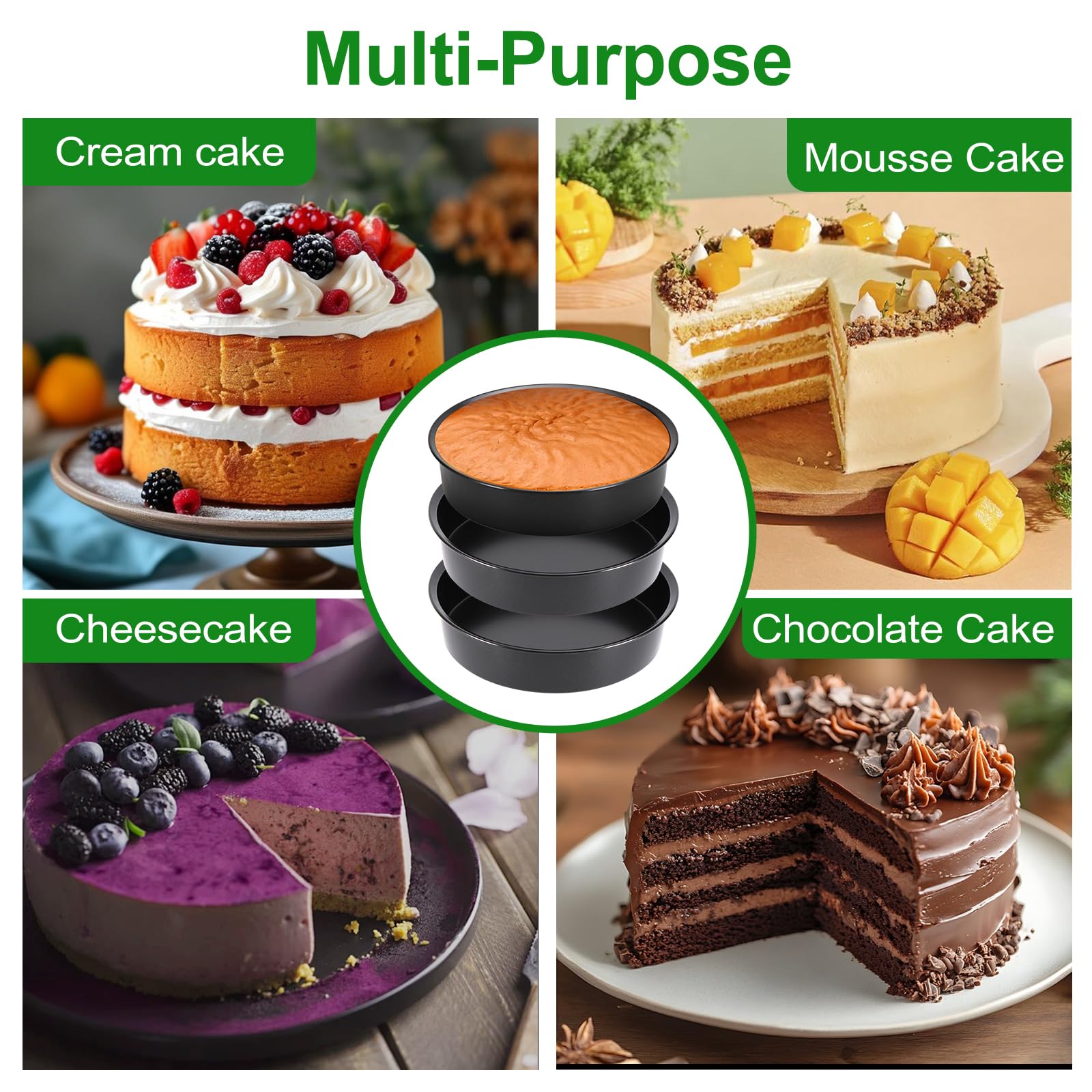 Xtujcya oven-safe pan is ideal for desserts and savory dishes in one pan.