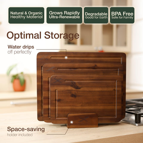 Xushro small 12x8 inch board great for small items and prep.