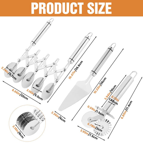 XuYelora expandable dough divider shows adjustable wheels for varied cuts.