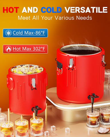 XVEZUA quadruple insulation keeps beverages hot or cold longer.