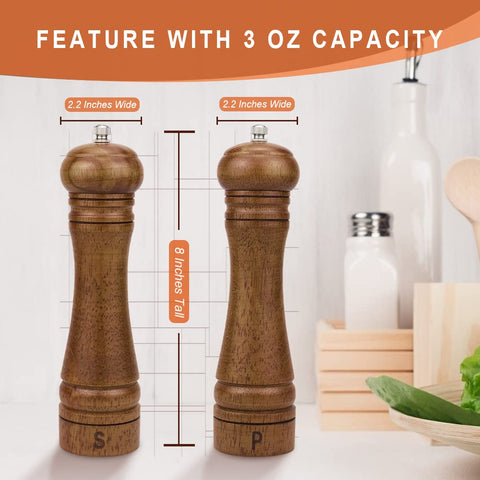 XWXO 3oz-capacity minimizes refills during cooking.