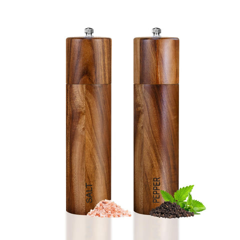 XWXO Acacia grinder with wood-grain finish for stylish daily seasoning