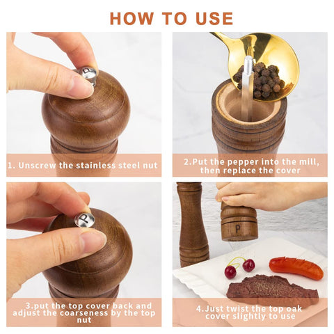 XWXO adjustable-grinder-core enables finer to coarser grind control.