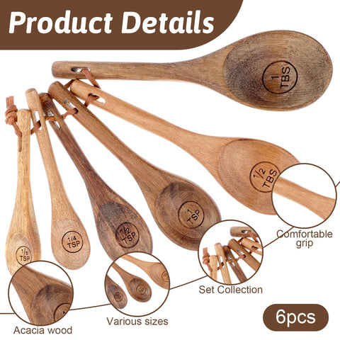 Xyembu measuring spoons with engraved scales stay legible over time.