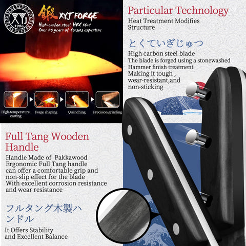 XYJ ergonomic handle close-up shows comfortable grip and stable control.