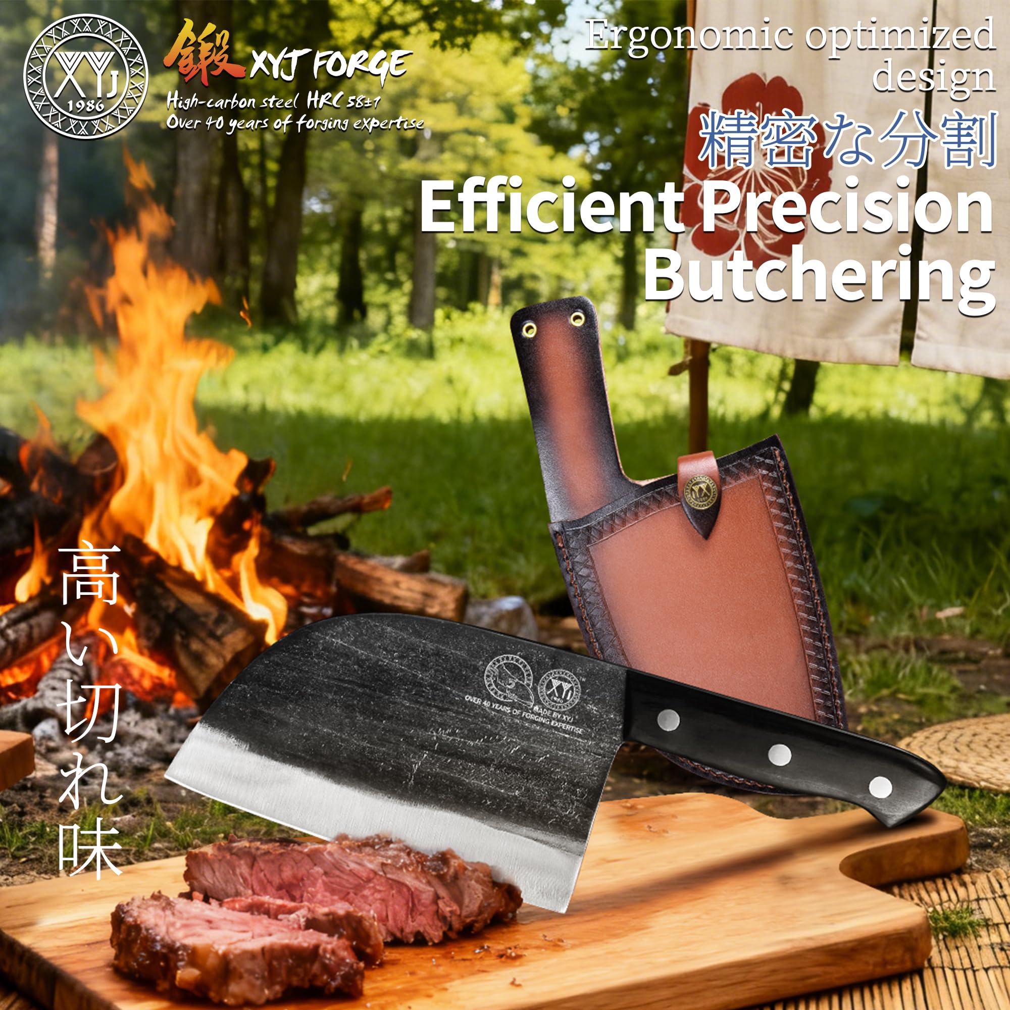 XYJ knife sheath belt carry case keeps blade protected and ready on the go.