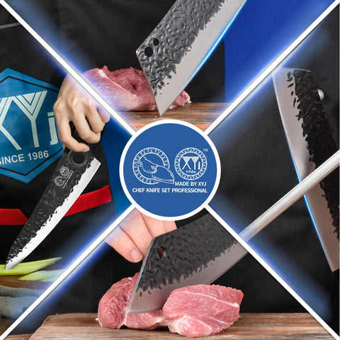 XYJ poultry scissors included for efficient poultry prep and trimming.