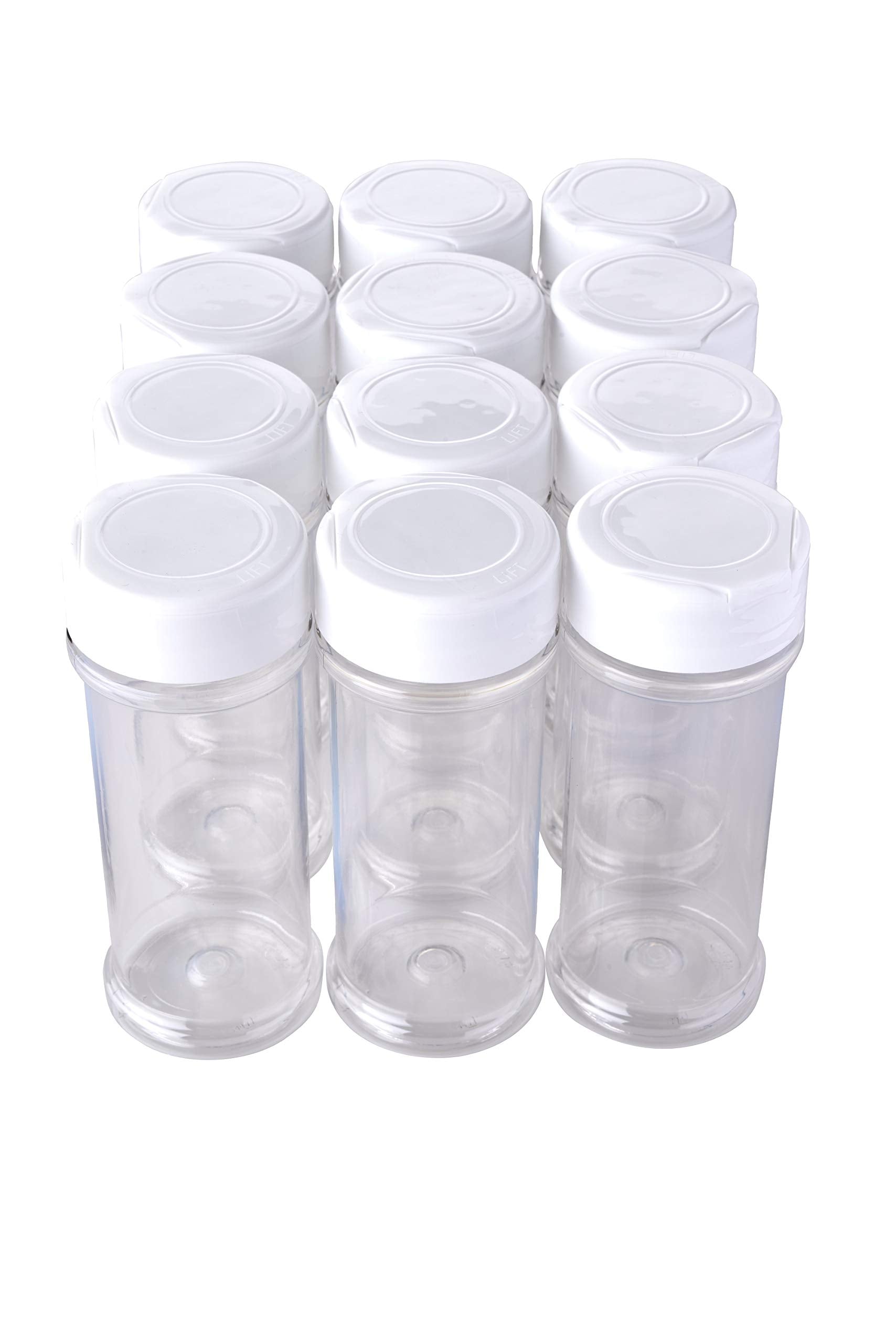 Xyloburst clear PET jars provide visibility and freshness for bulk spices.