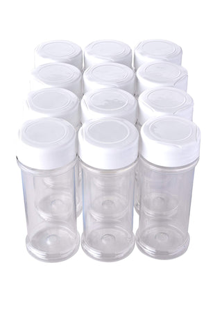 Xyloburst clear PET jars provide visibility and freshness for bulk spices.