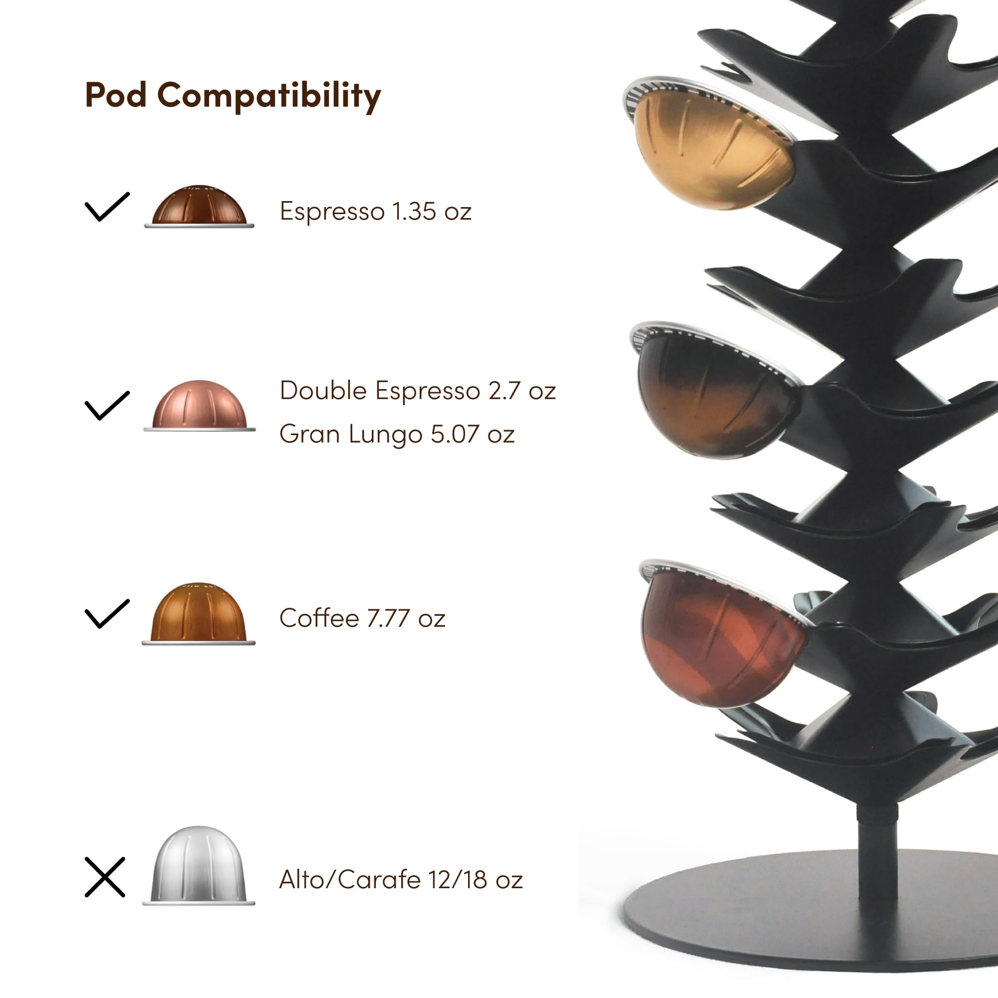 Xympo display elevates your favorite flavors in a stylish, accessible way.