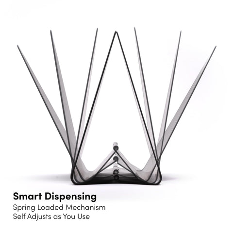 xympo napkin holder dispensing napkins with upright display for quick use