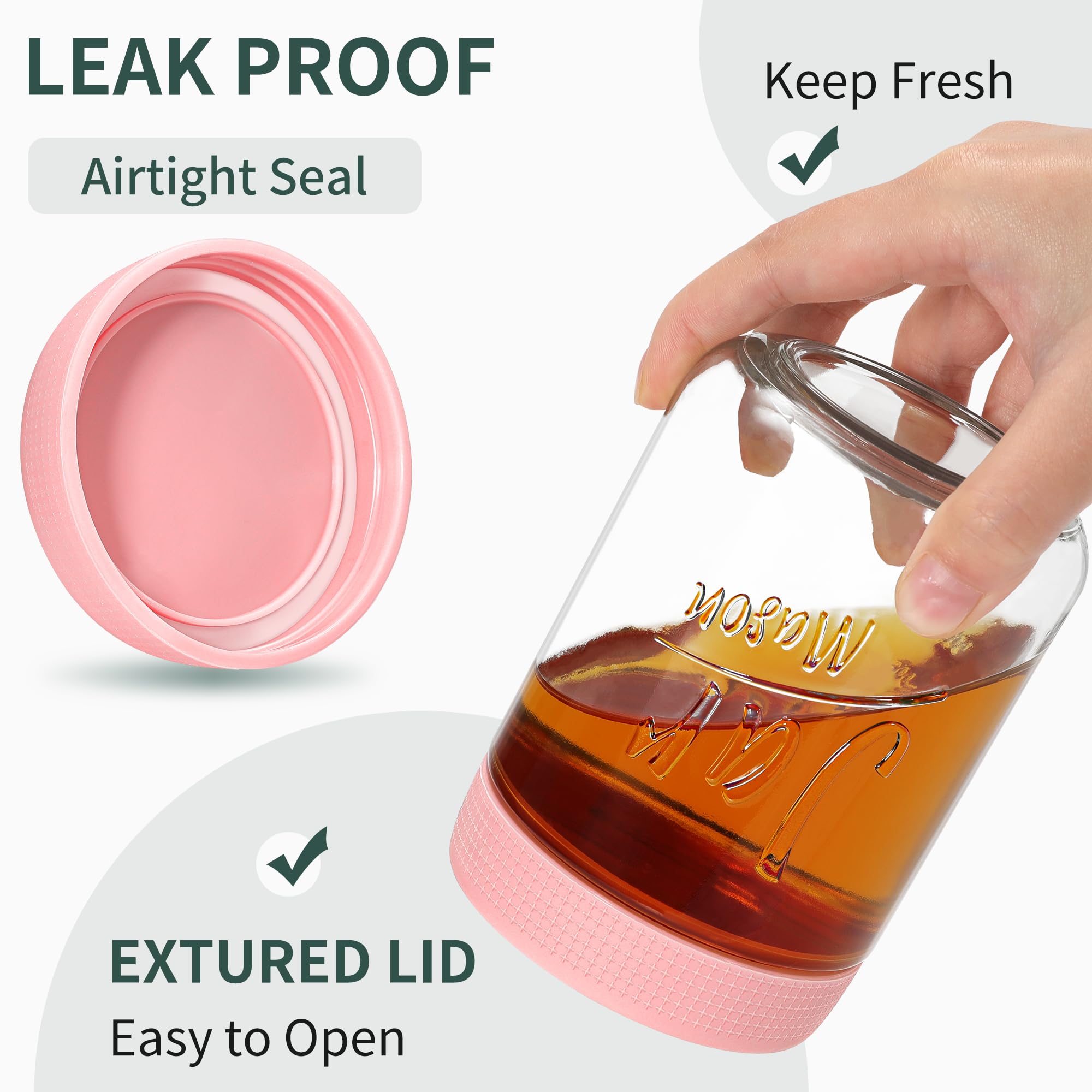 Xyptorix airtight lids provide leakproof storage for on-the-go meals.