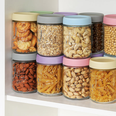 Xyptorix versatile jars suit overnight oats, snacks, sauces, or gifts.