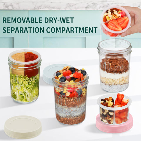 Xyptorix airtight lid seals freshness for longer storage.