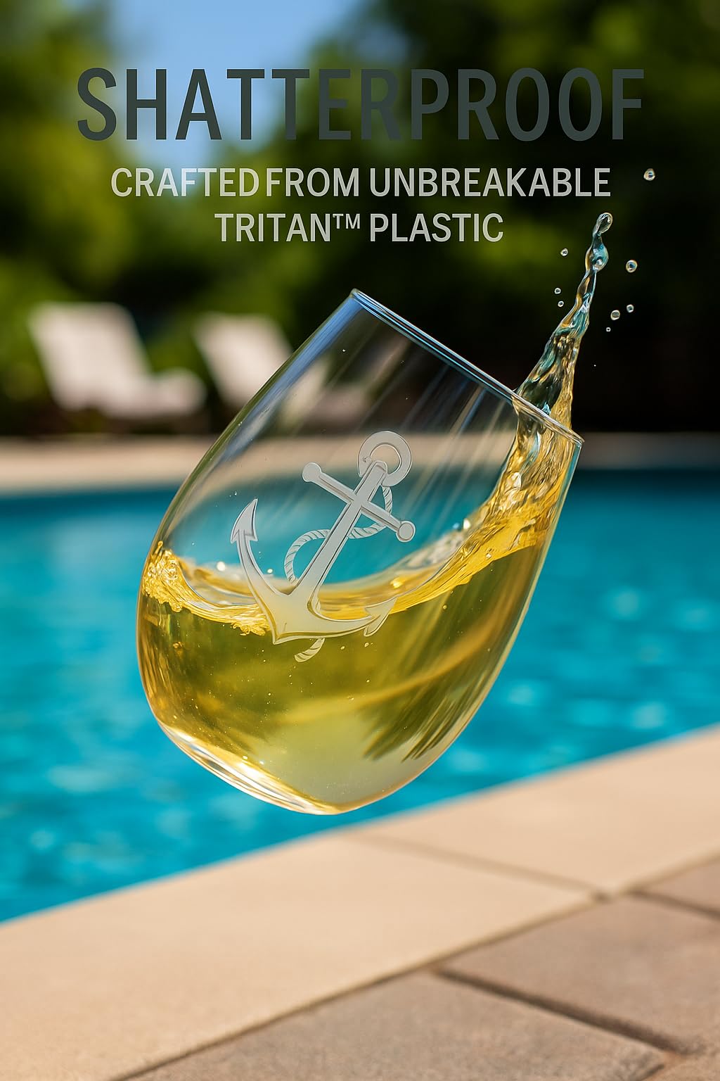 XYZ Boat Supplies Helm glass for confident sailing or lake-house entertaining