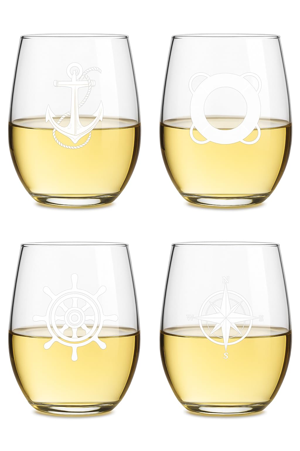 XYZ Boat Supplies Outdoor-entertainment glass for lakeside picnics and parties