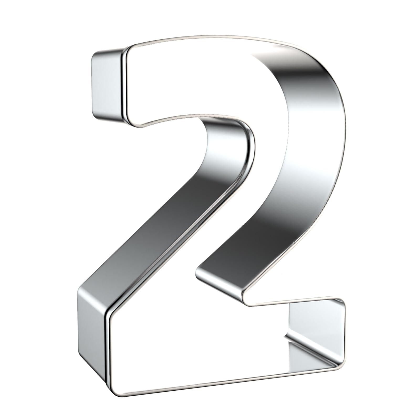 Xzhloym durable 3-inch number cutters with sharp yet safe edges.