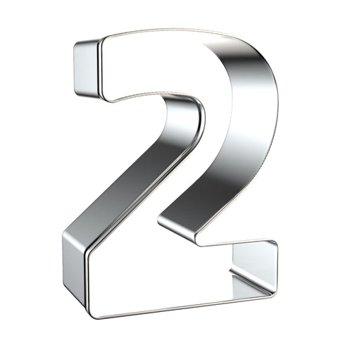 Xzhloym durable 3-inch number cutters with sharp yet safe edges.