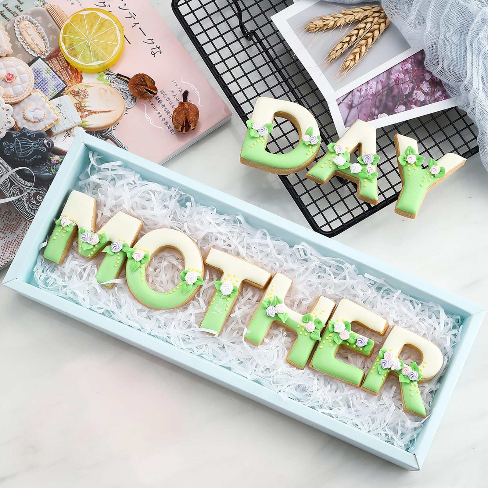 Xzhloym alphabet cutters ideal for party decor and gifts